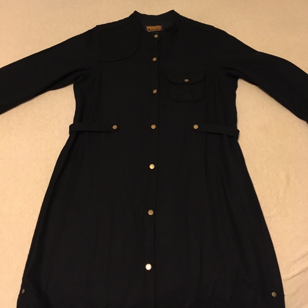 Dark Blue Pendleton Woolen Mills Button Down Dress
